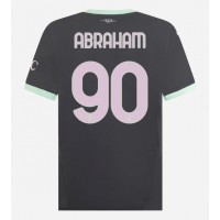 Camiseta AC Milan Tammy Abraham #90 Tercera Equipación 2024-25 manga corta